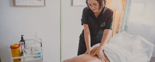 Relaxation and remedial massage specialist